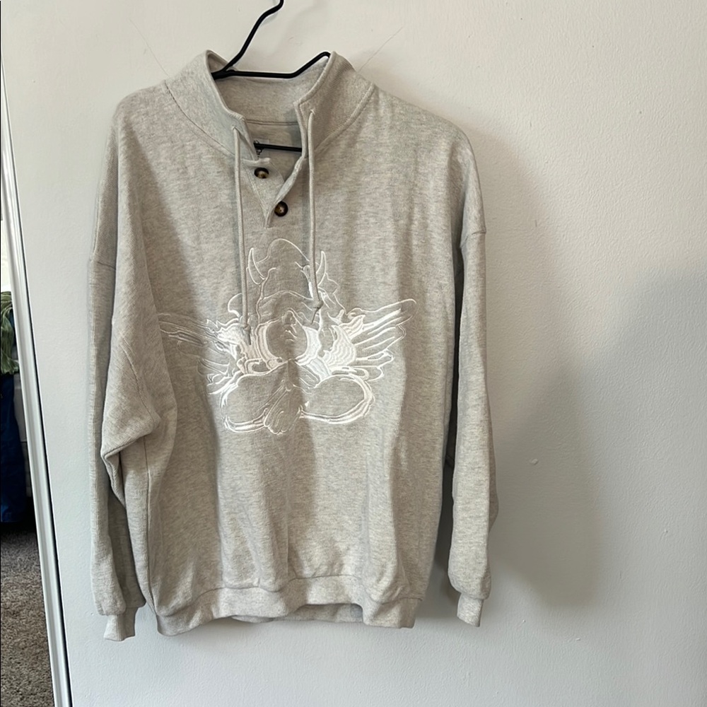 Boys lie athletics crew neck pullover